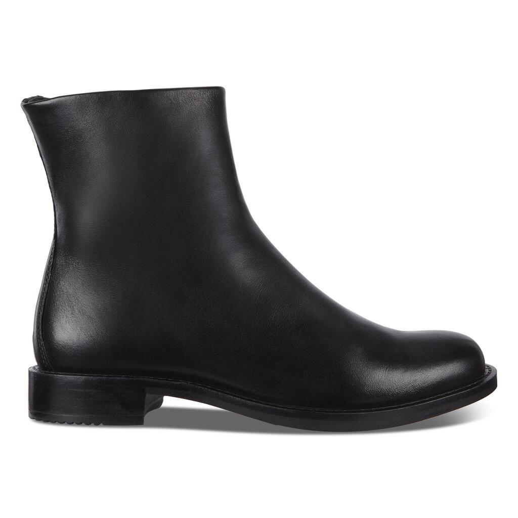 Ecco Sartorelle 25 Womens Ankle Boots In Black Sales - India IBH-254361